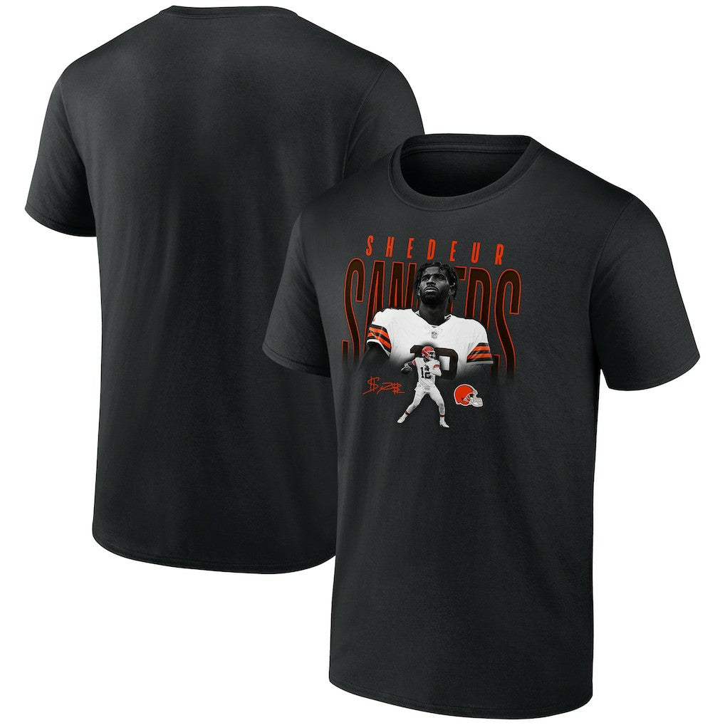 Shedeur Sanders  Humble Shadow Player Graphic T-Shirt - Cleveland Browns