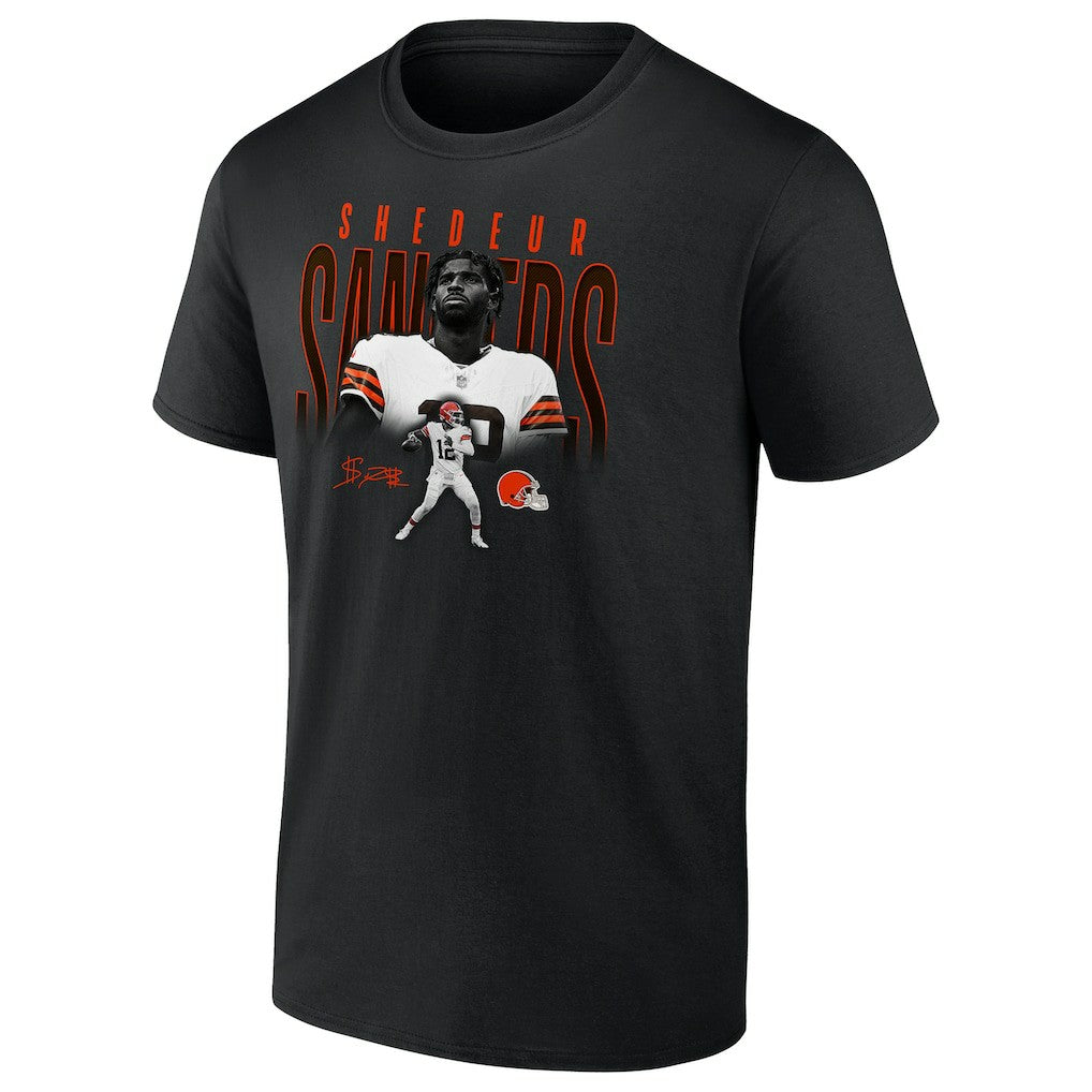 Shedeur Sanders  Humble Shadow Player Graphic T-Shirt - Cleveland Browns