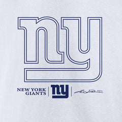 Jaxson Dart  Tonal Name & Number T-Shirt - New York Giants