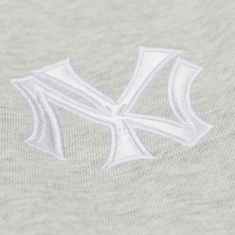 MLB New York Yankees Mitchell & Ness Women's Cooperstown Collection V-Neck Cropped Toggle Sweatshirt