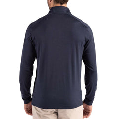 Cutter & Buck Coastline Epic Comfort Recycled Quarter-Zip Pullover - Chicago Bears