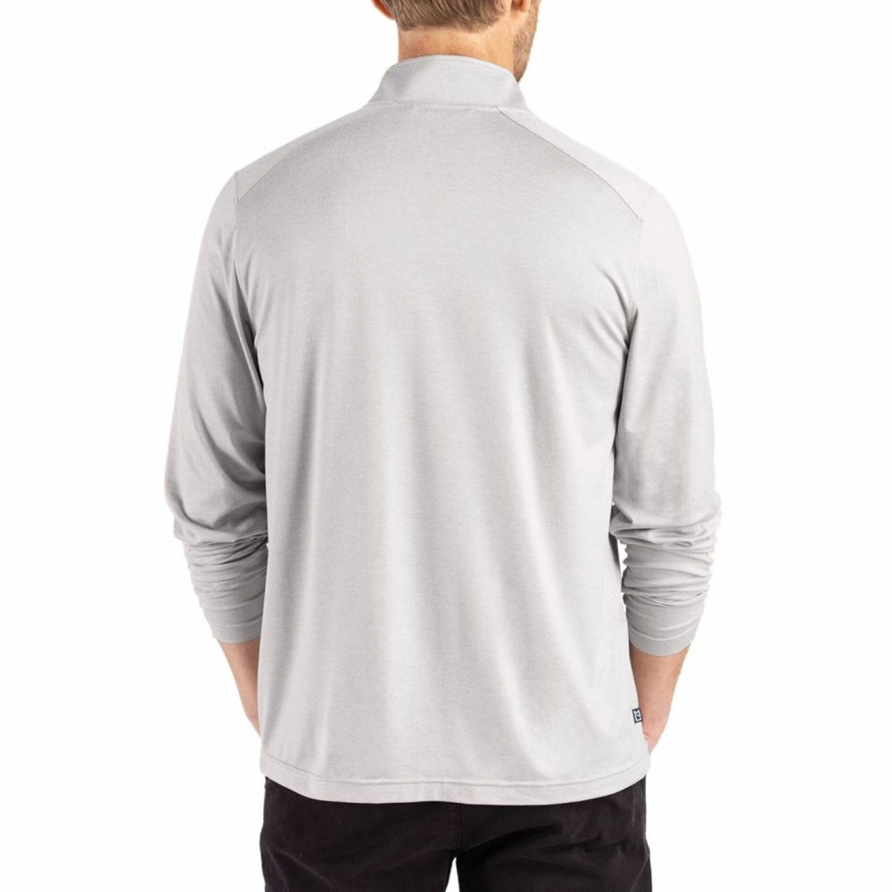Cutter & Buck Coastline Epic Comfort Recycled Quarter-Zip Pullover - Houston Texans