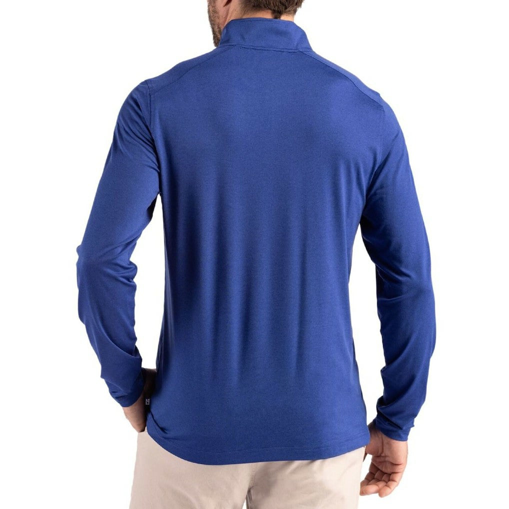 Cutter & Buck Coastline Epic Comfort Recycled Quarter-Zip Pullover - Indianapolis Colts