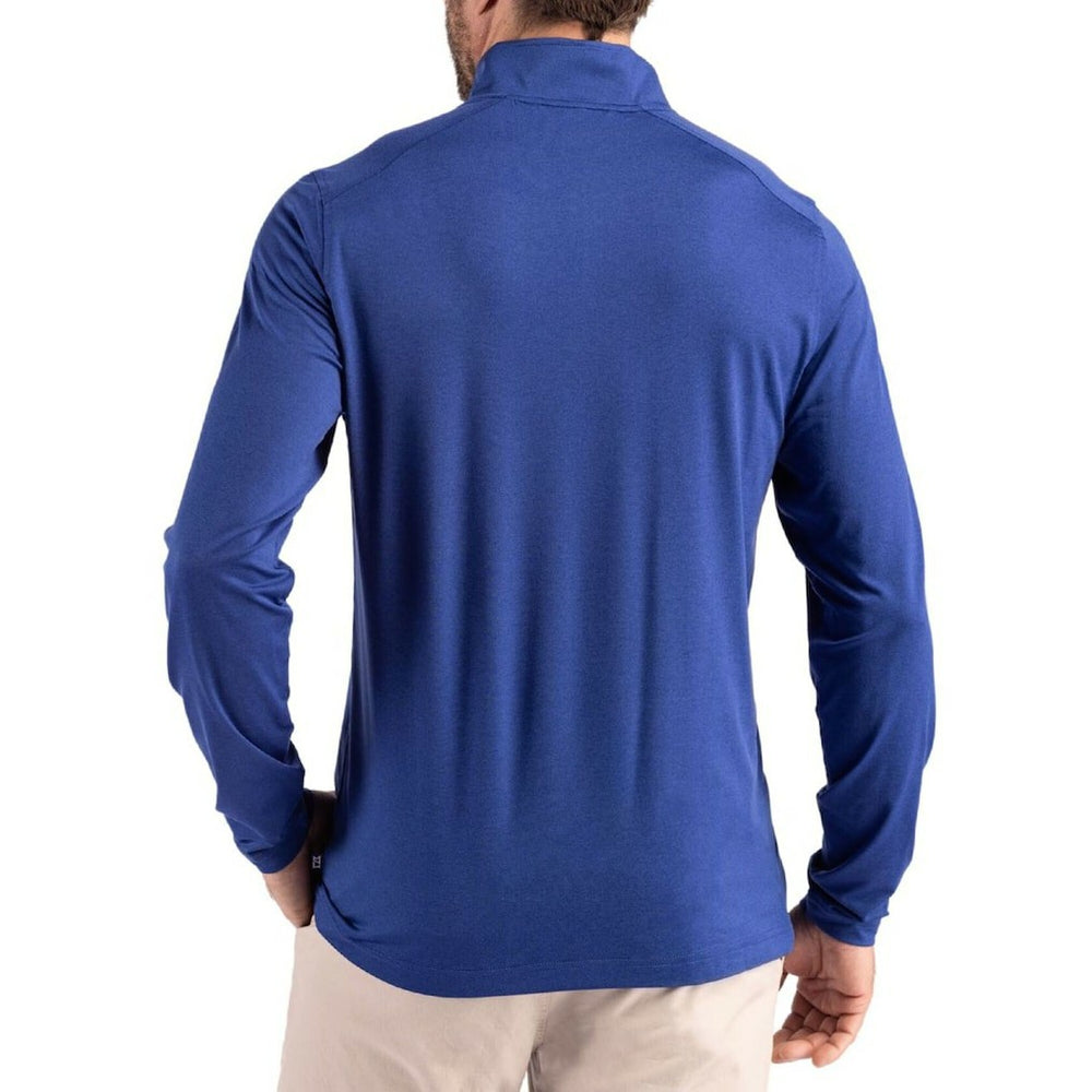 Cutter & Buck Coastline Epic Comfort Recycled Quarter-Zip Pullover - Indianapolis Colts