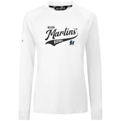 MLB Miami Marlins Levelwear Women's Slender Glide T-Shirt