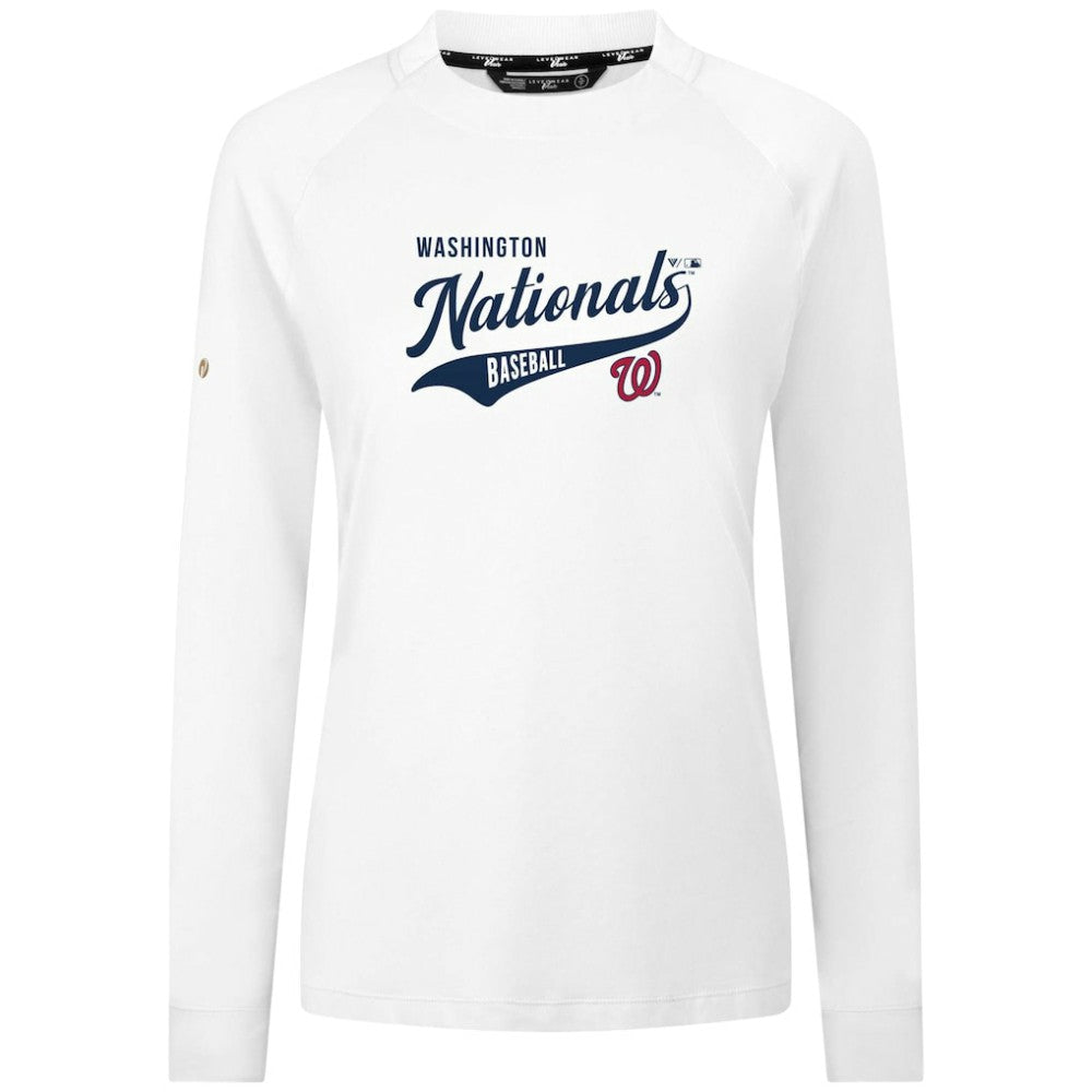 MLB Washington Nationals Levelwear Women's Slender Glide T-Shirt