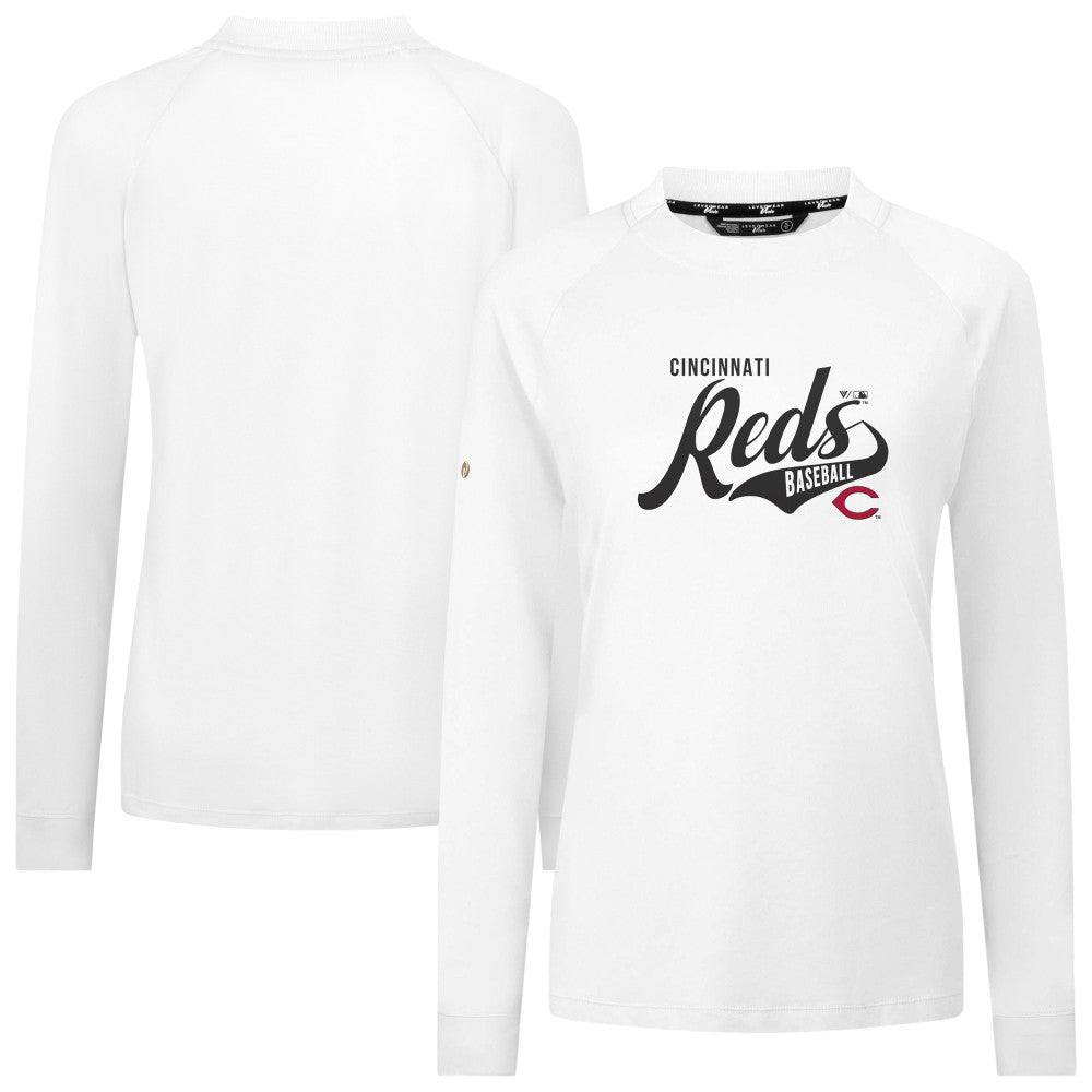 MLB Cincinnati Reds Levelwear Women's Slender Glide T-Shirt