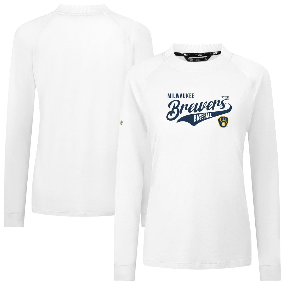 MLB Milwaukee Brewers Levelwear Women's Slender Glide T-Shirt