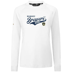 MLB Milwaukee Brewers Levelwear Women's Slender Glide T-Shirt