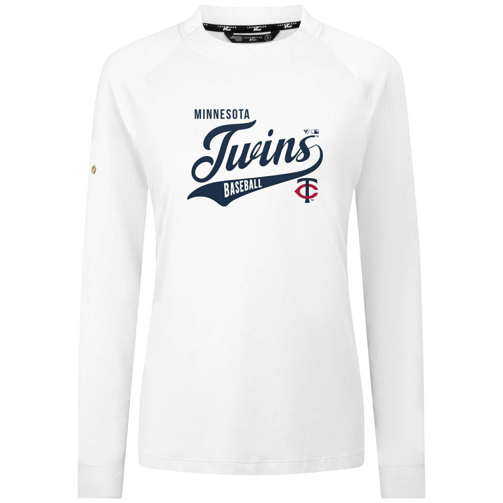 MLB Minnesota Twins Levelwear Women's Slender Glide T-Shirt