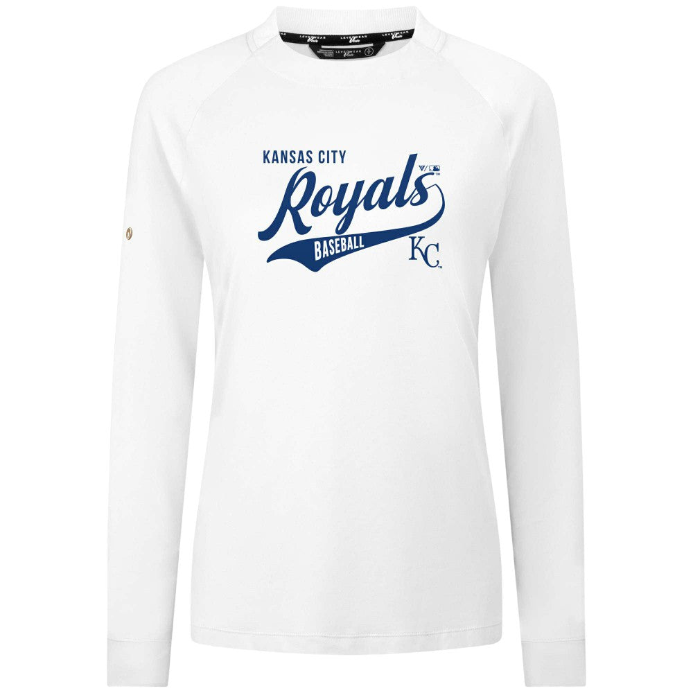 MLB Kansas City Royals Levelwear Women's Slender Glide T-Shirt
