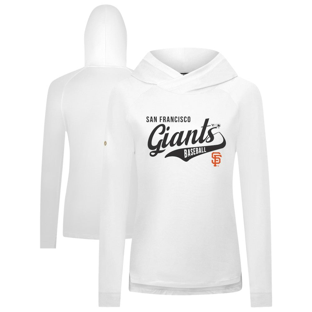 MLB San Francisco Giants Levelwear Women's Slender Glide Raglan Hoodie