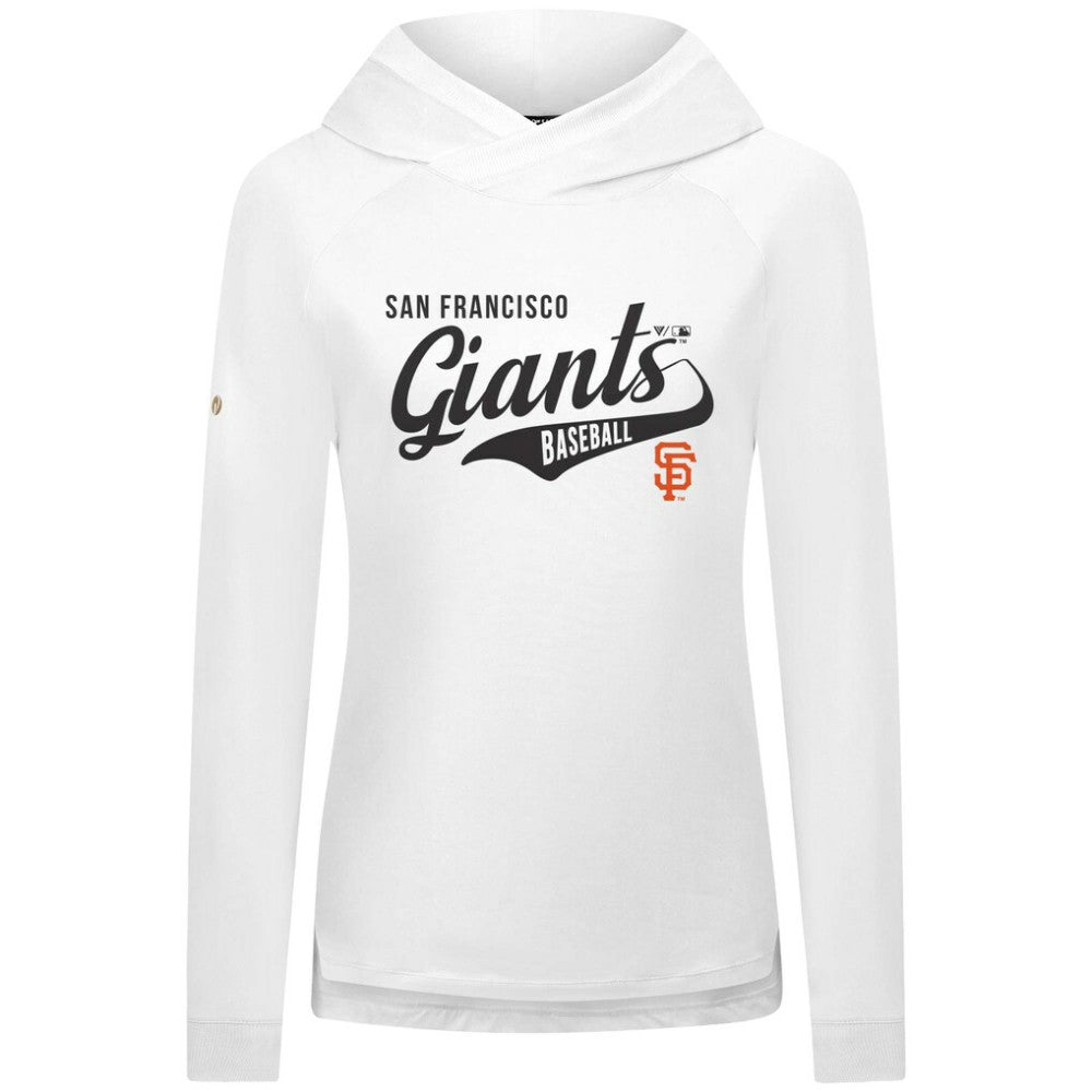 MLB San Francisco Giants Levelwear Women's Slender Glide Raglan Hoodie