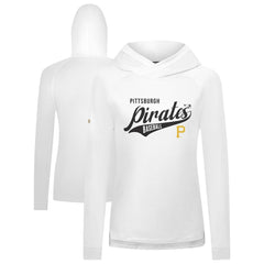 MLB Pittsburgh Pirates Levelwear Women's Slender Glide Raglan Hoodie