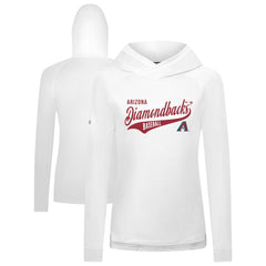MLB Arizona Diamondbacks Levelwear Women's Slender Glide Raglan Hoodie
