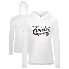 MLB Baltimore Orioles Levelwear Women's Slender Glide Raglan Hoodie