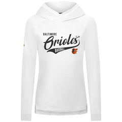MLB Baltimore Orioles Levelwear Women's Slender Glide Raglan Hoodie