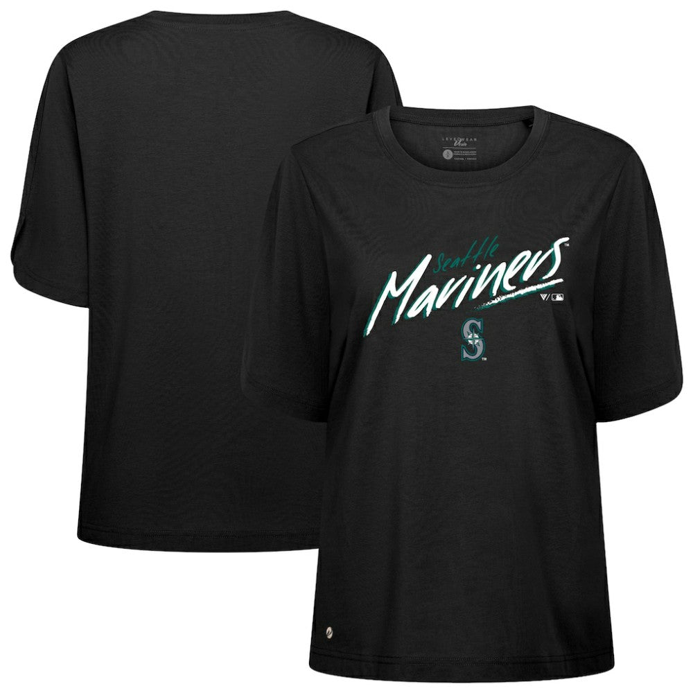 MLB Seattle Mariners Levelwear Women's Bloom Sizzle T-Shirt