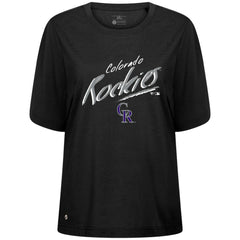MLB Colorado Rockies Levelwear Women's Bloom Sizzle T-Shirt