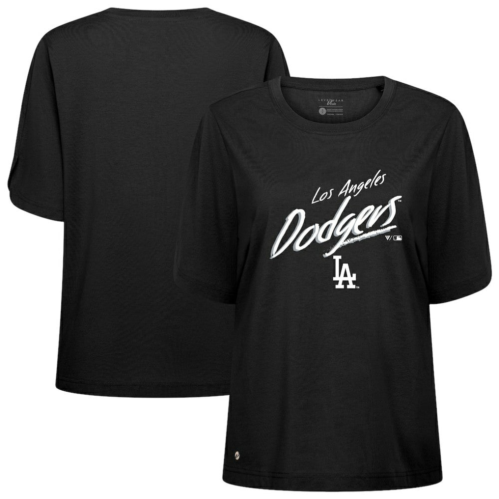 MLB Los Angeles Dodgers Levelwear Women's Bloom Sizzle T-Shirt