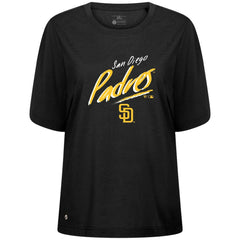 MLB San Diego Padres Levelwear Women's Bloom Sizzle T-Shirt