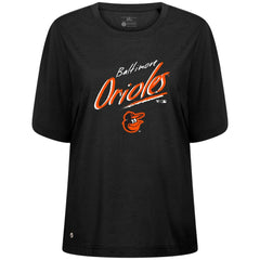 MLB Baltimore Orioles Levelwear Women's Bloom Sizzle T-Shirt
