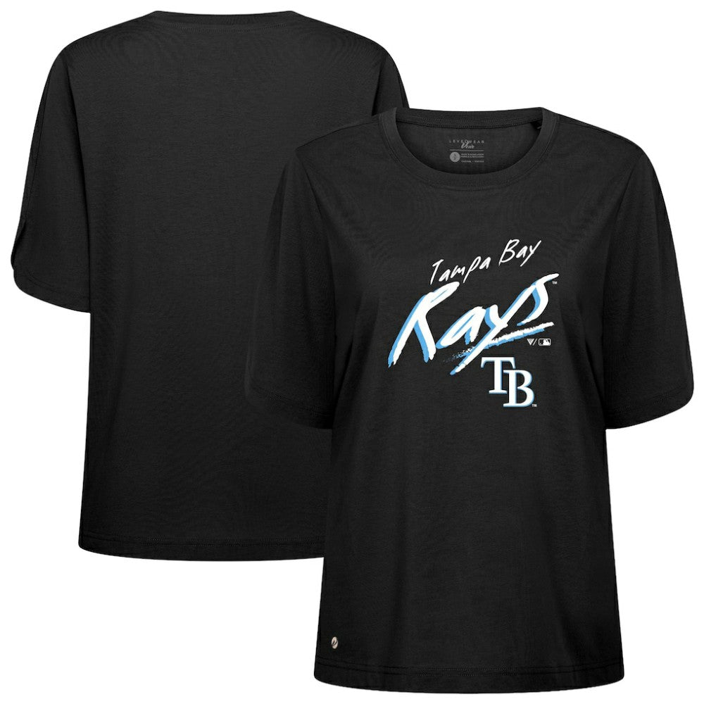 MLB Tampa Bay Rays Levelwear Women's Bloom Sizzle T-Shirt