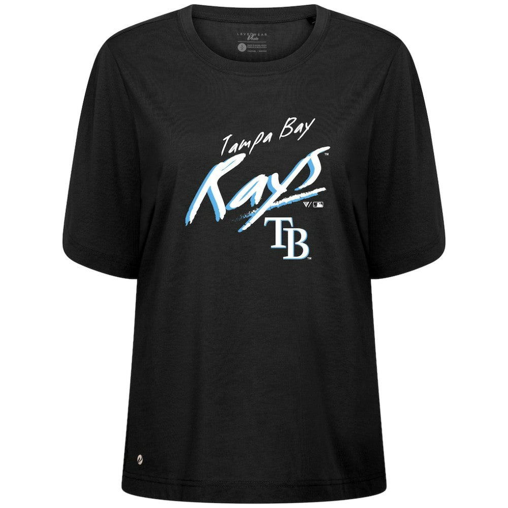MLB Tampa Bay Rays Levelwear Women's Bloom Sizzle T-Shirt