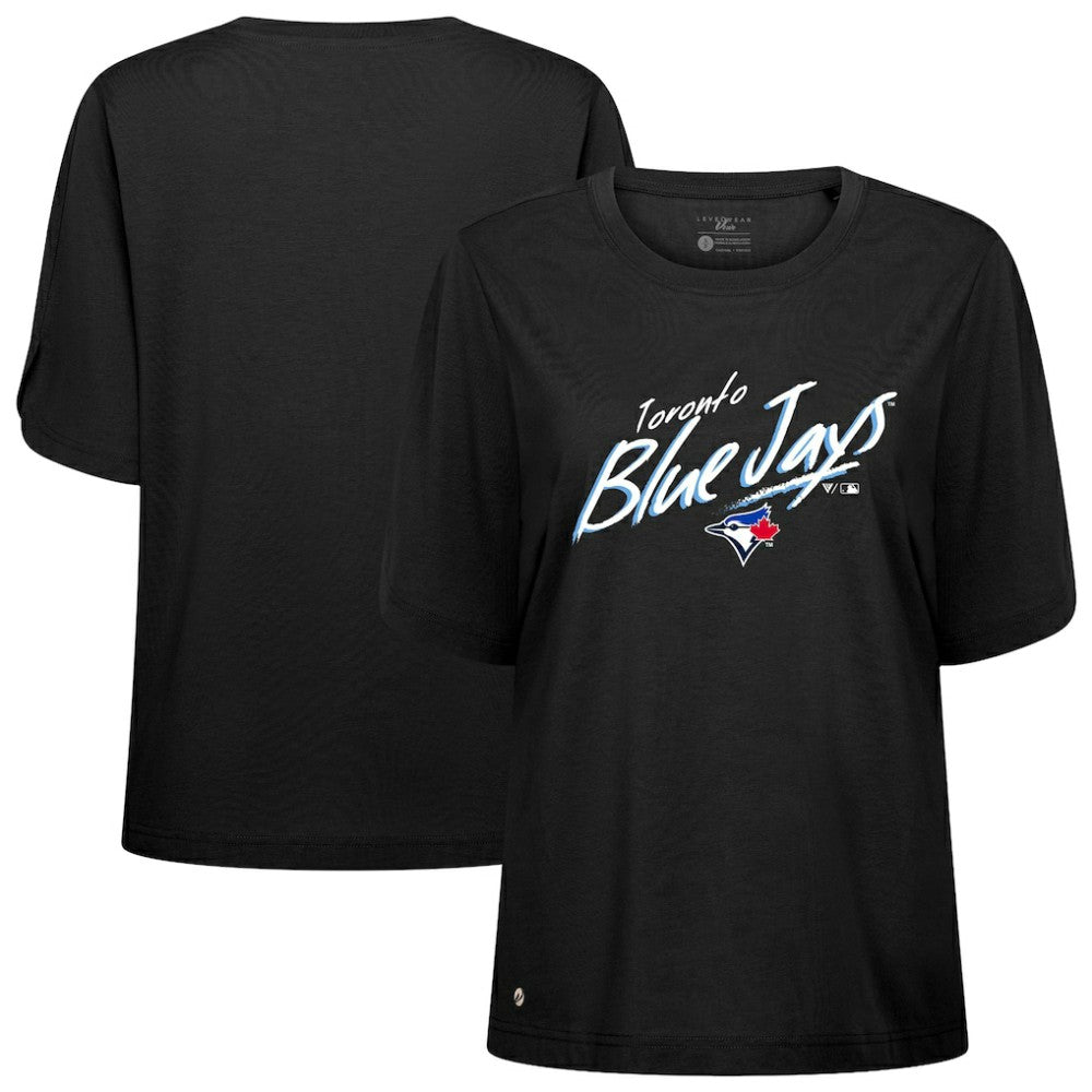 MLB Toronto Blue Jays Levelwear Women's Bloom Sizzle T-Shirt