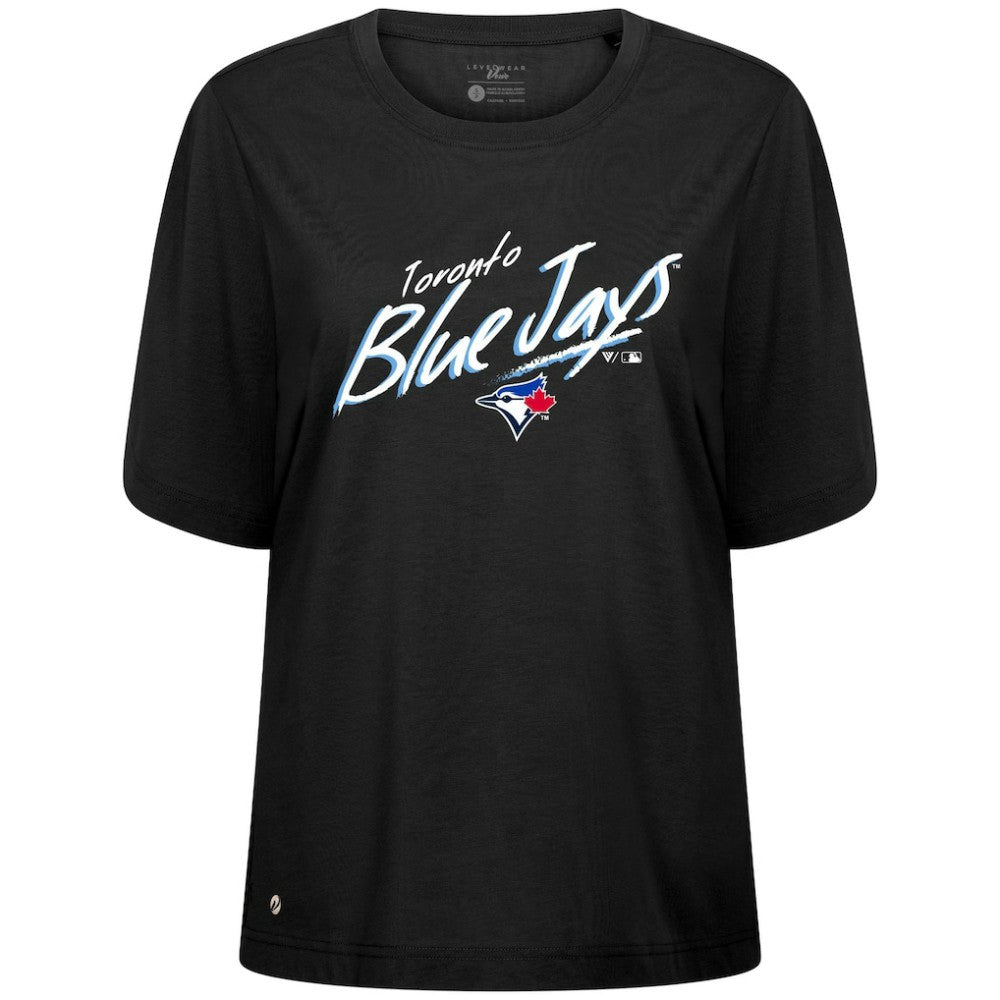 MLB Toronto Blue Jays Levelwear Women's Bloom Sizzle T-Shirt