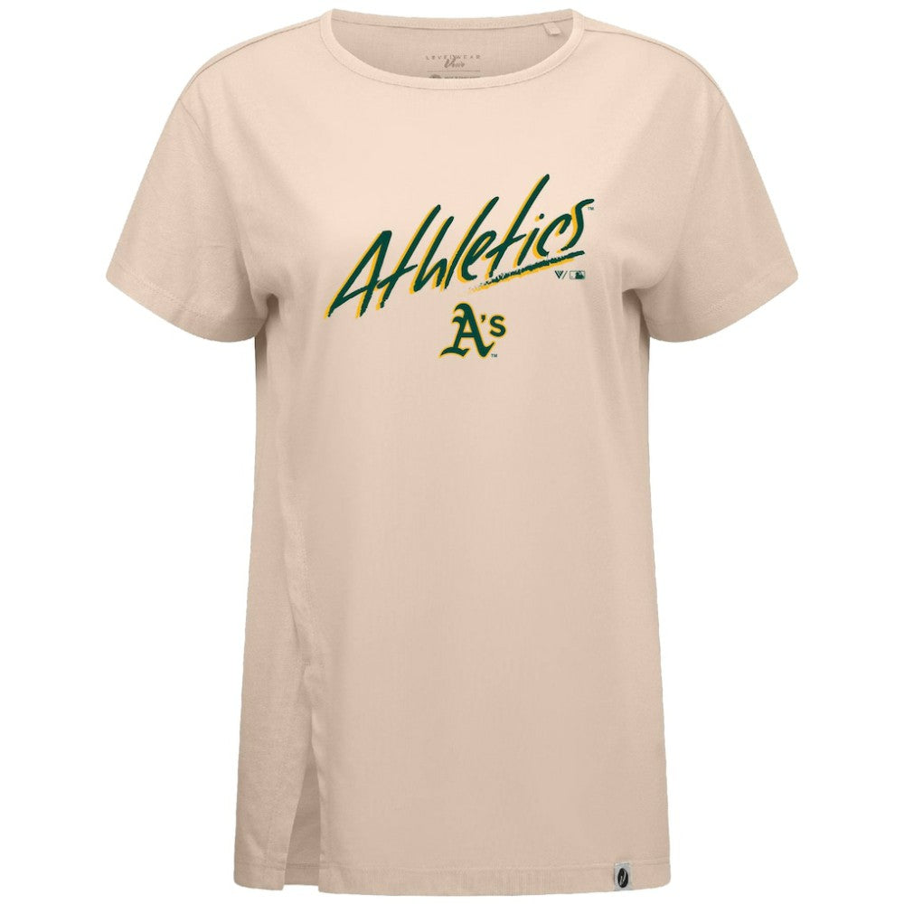MLB Athletics Levelwear Women's Influx Sizzle T-Shirt