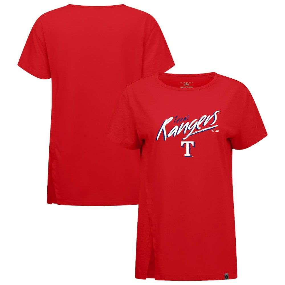 MLB Texas Rangers Levelwear Women's Influx Sizzle T-Shirt