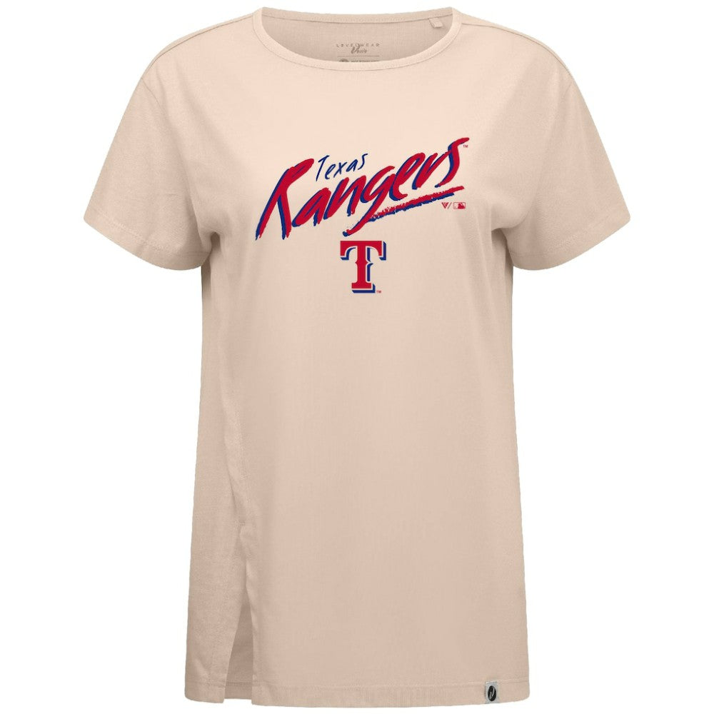 MLB Texas Rangers Levelwear Women's Influx Sizzle T-Shirt