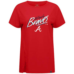 MLB Atlanta Braves Levelwear Women's Influx Sizzle T-Shirt