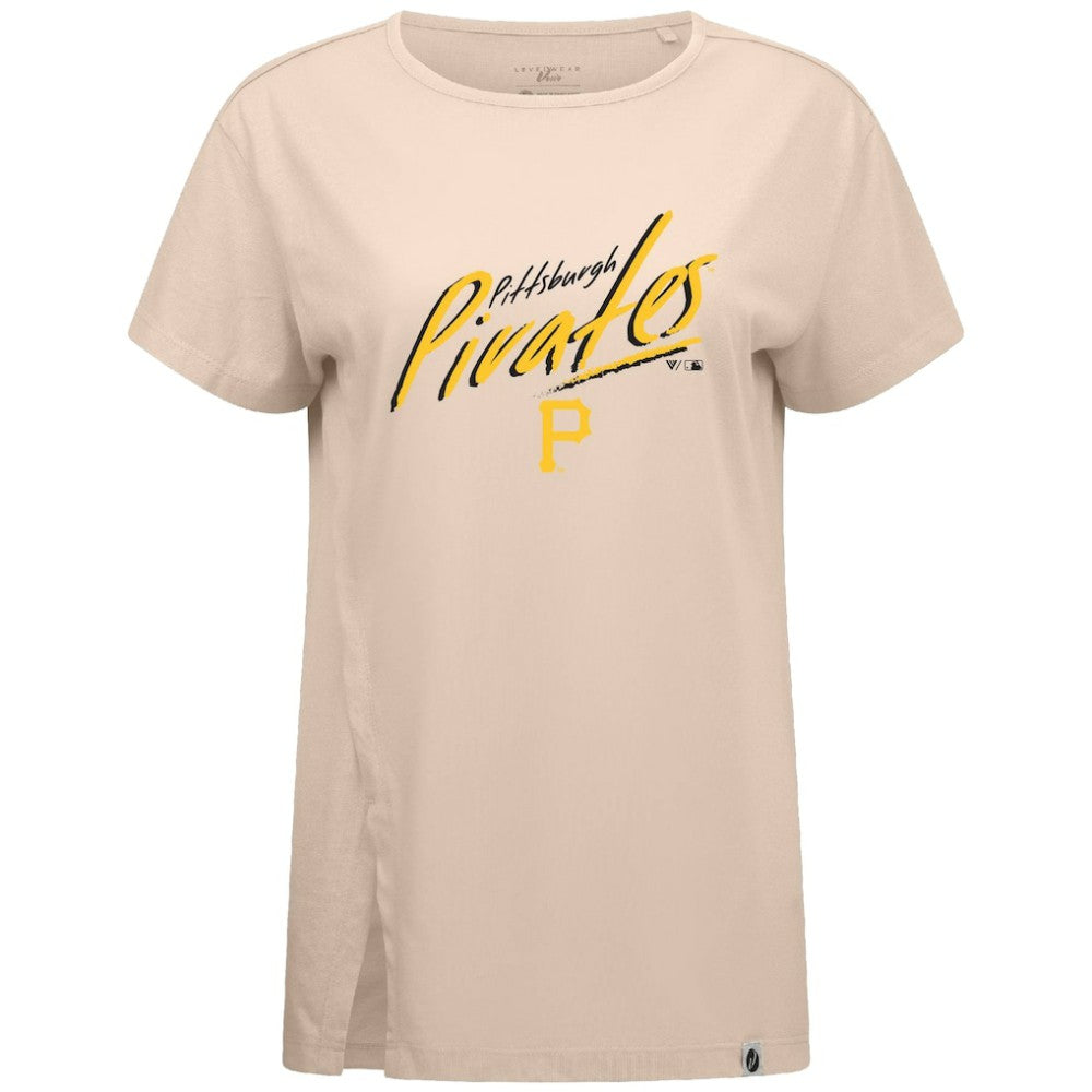 MLB Pittsburgh Pirates Levelwear Women's Influx Sizzle T-Shirt