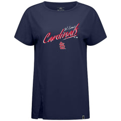 MLB St. Louis Cardinals Levelwear Women's Influx Sizzle T-Shirt