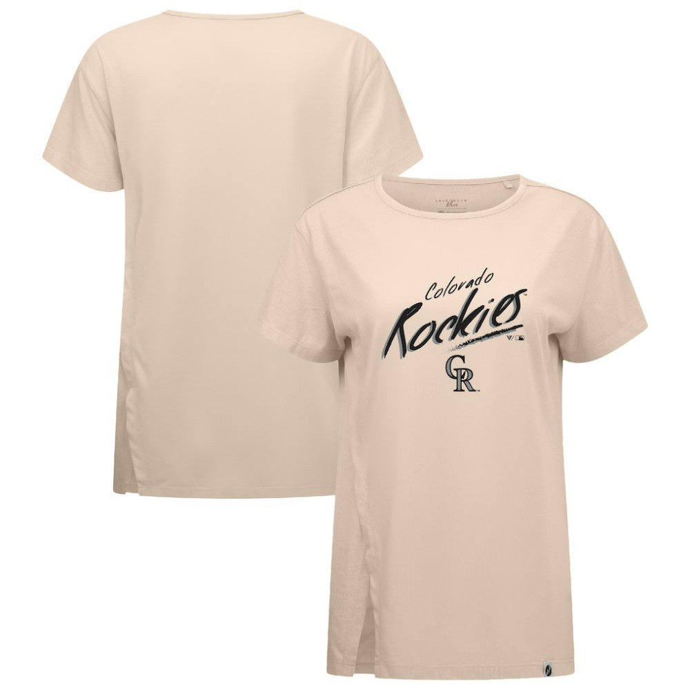 MLB Colorado Rockies Levelwear Women's Influx Sizzle T-Shirt