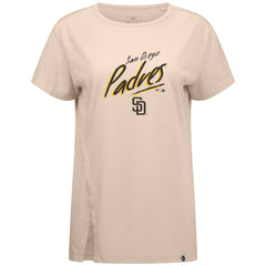 MLB San Diego Padres Levelwear Women's Influx Sizzle T-Shirt