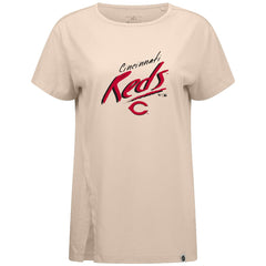 MLB Cincinnati Reds Levelwear Women's Influx Sizzle T-Shirt