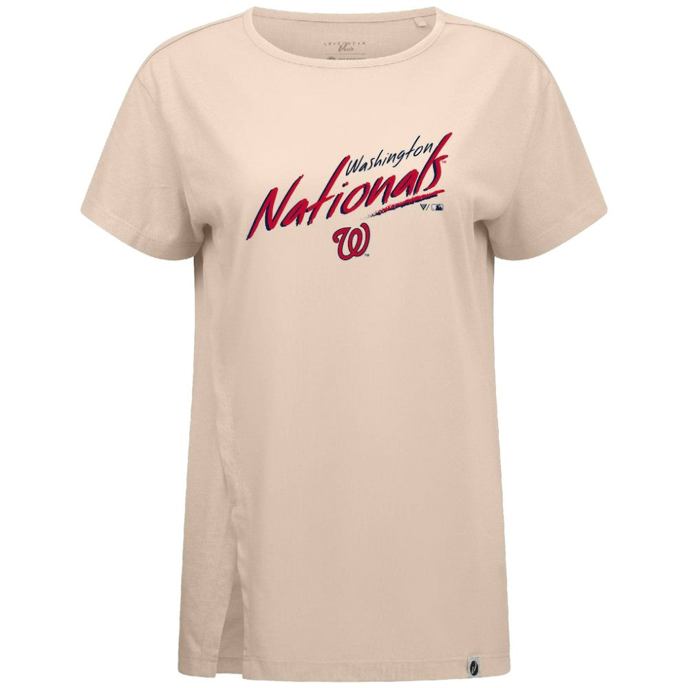 MLB Washington Nationals Levelwear Women's Influx Sizzle T-Shirt