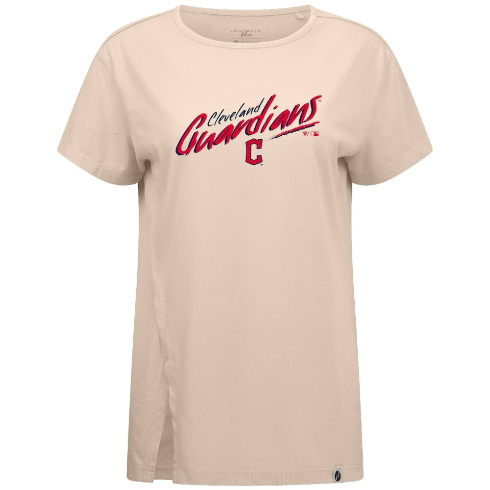 MLB Cleveland Guardians Levelwear Women's Influx Sizzle T-Shirt