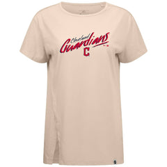 MLB Cleveland Guardians Levelwear Women's Influx Sizzle T-Shirt