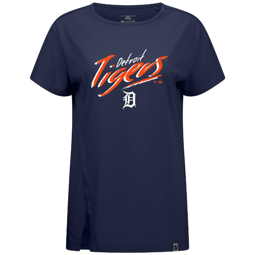 MLB Detroit Tigers Levelwear Women's Influx Sizzle T-Shirt