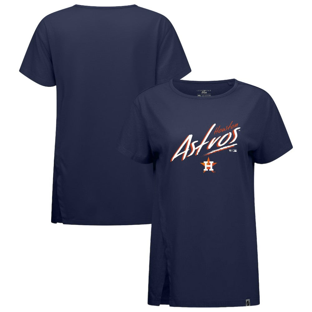 MLB Houston Astros Levelwear Women's Influx Sizzle T-Shirt