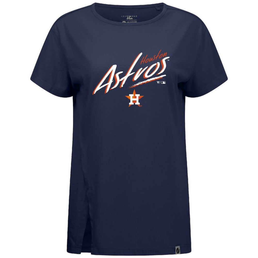 MLB Houston Astros Levelwear Women's Influx Sizzle T-Shirt