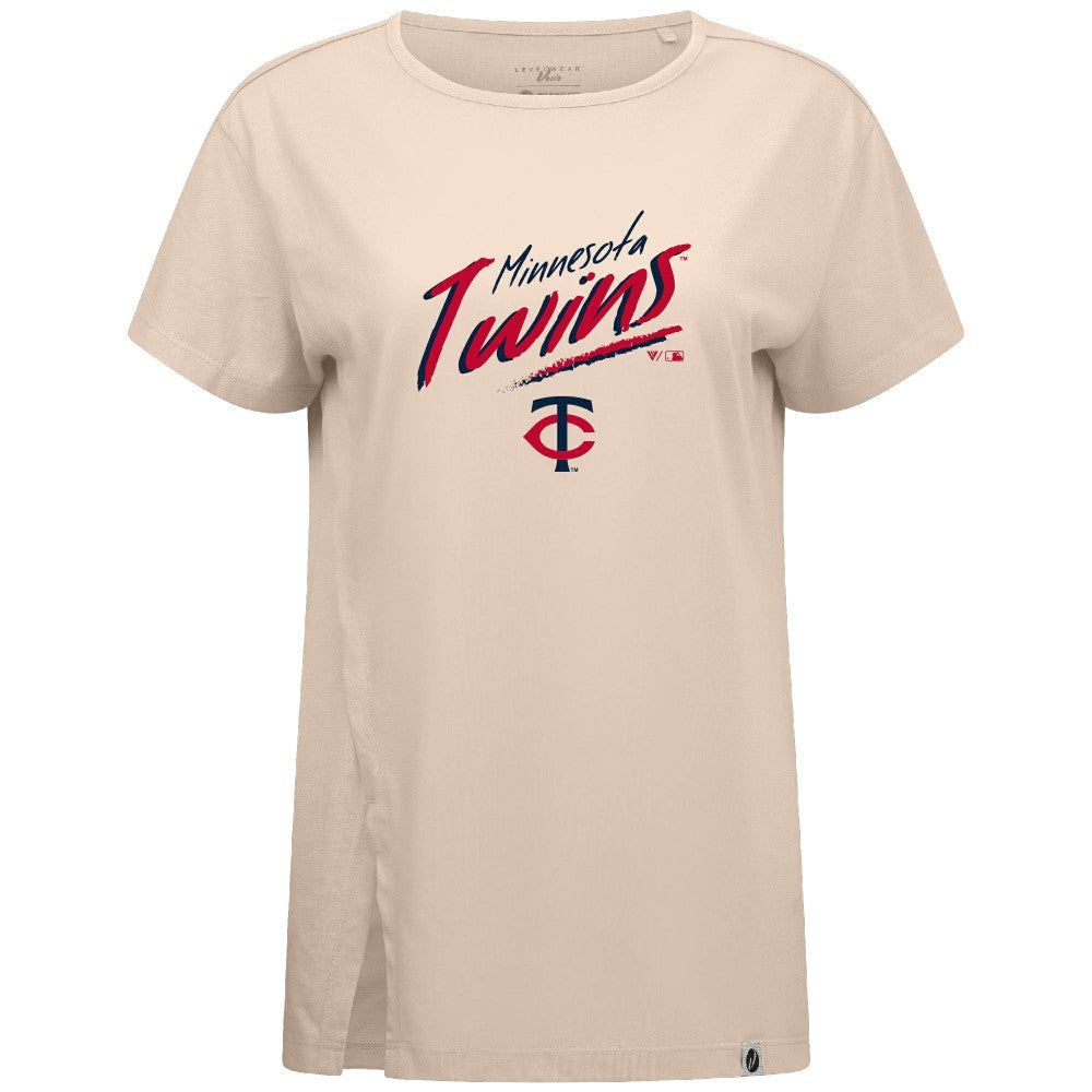 MLB Minnesota Twins Levelwear Women's Influx Sizzle T-Shirt