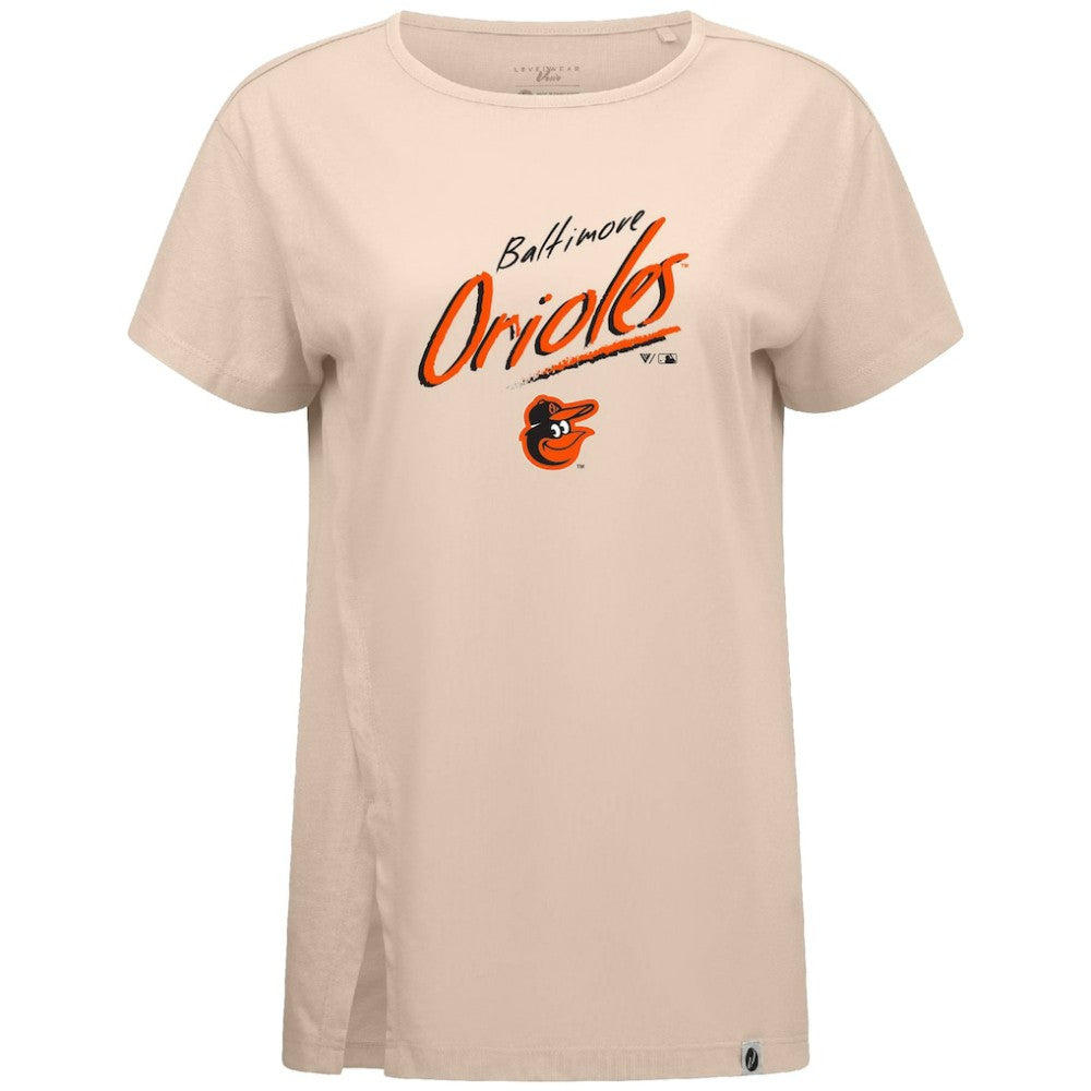 MLB Baltimore Orioles Levelwear Women's Influx Sizzle T-Shirt