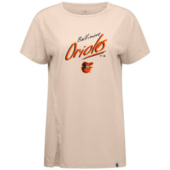 MLB Baltimore Orioles Levelwear Women's Influx Sizzle T-Shirt