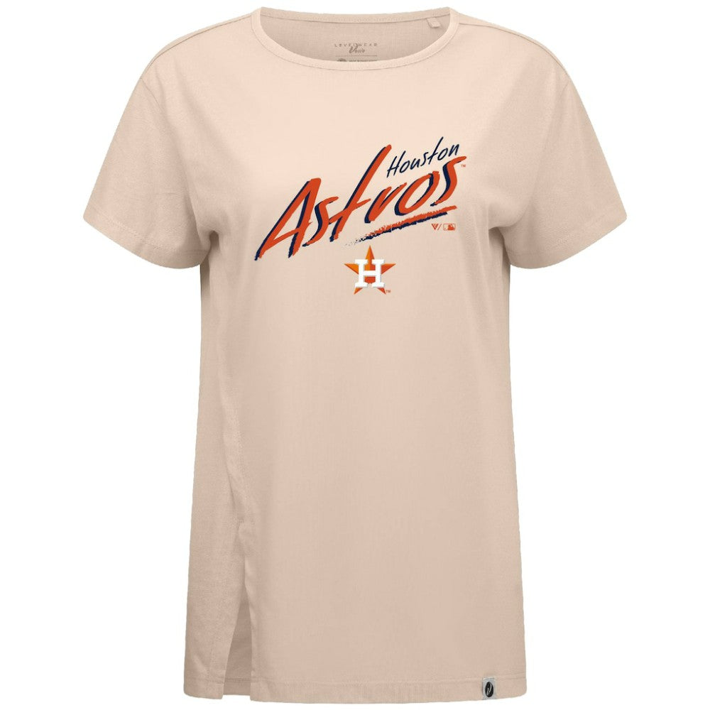 MLB Houston Astros Levelwear Women's Influx Sizzle T-Shirt