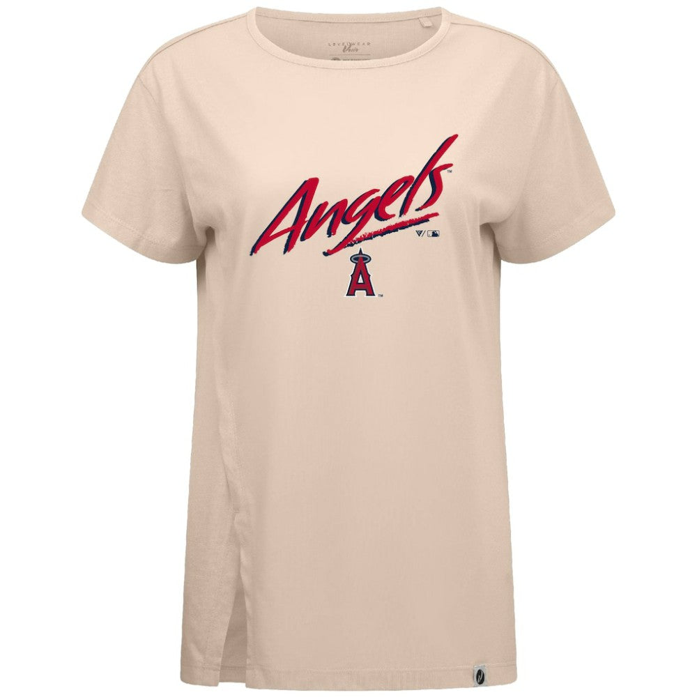 MLB Los Angeles Angels Levelwear Women's Influx Sizzle T-Shirt